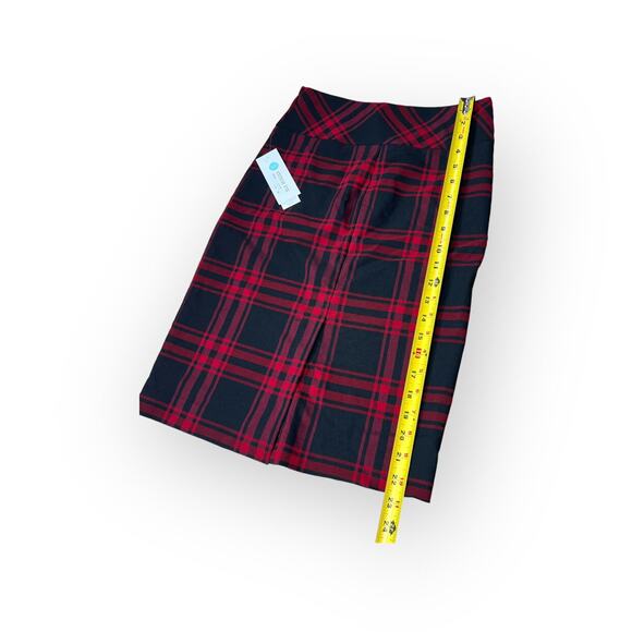 Stitch Fix Margaret M Red And Black Pencil Skirt - Picture 4 of 11